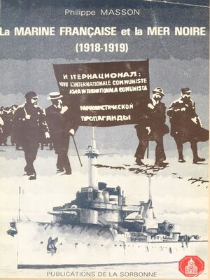 cover image of La Marine française et la Mer noire (1918-1919)